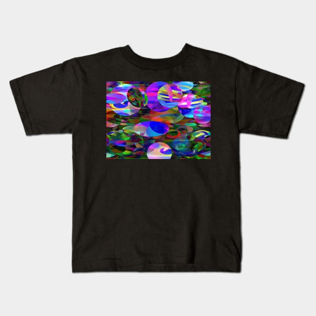 More Strange Shapes 1 Kids T-Shirt by GeraldNewtonArt